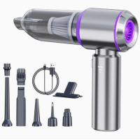 Портативний пилосос MINI HL-121 компактний акумуляторний пристрій для сухого та вологого прибирання